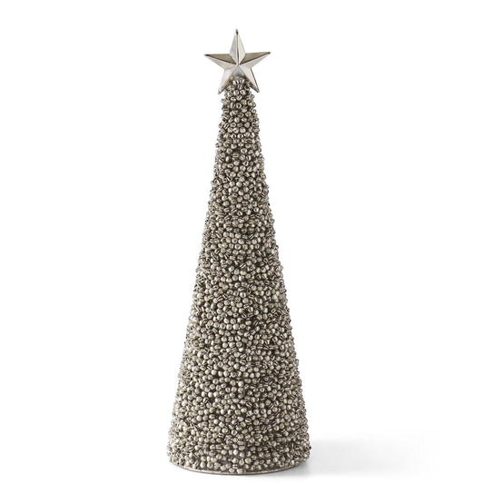 Silver Jingle Bell Trees