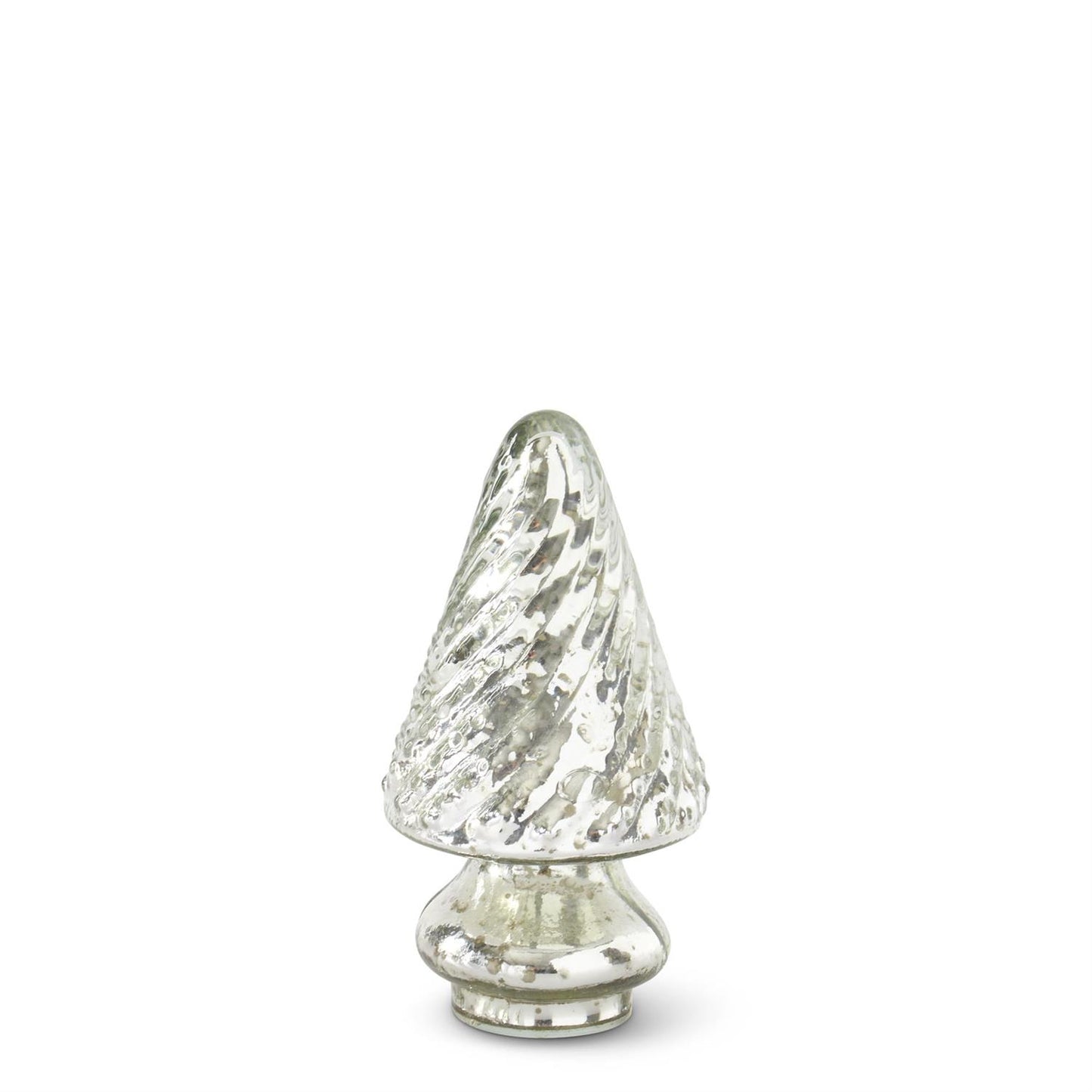 Mini Silver Mercury Glass Christmas Trees