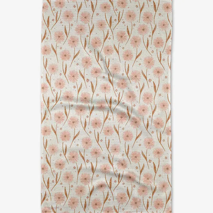 Daisy Pop Tea Towel