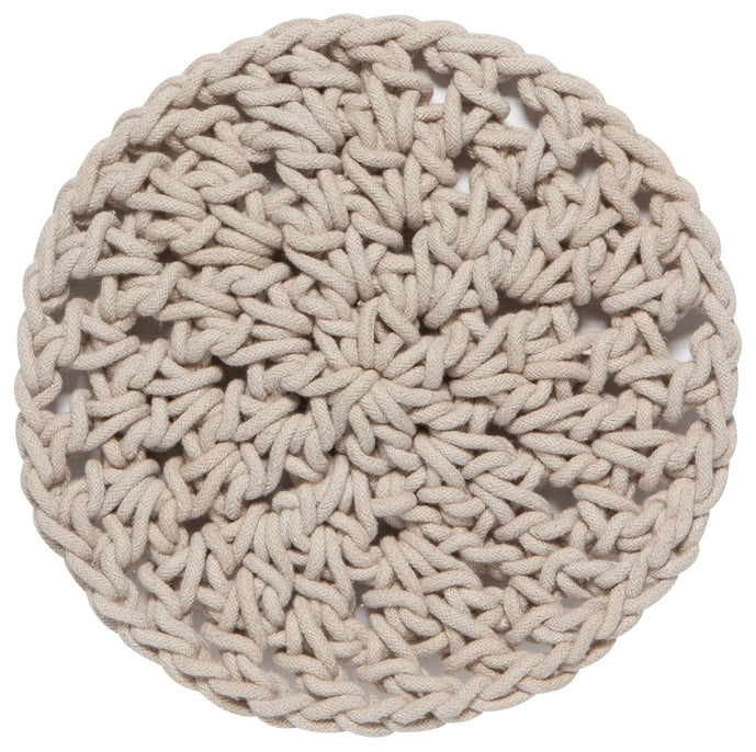 Knotted Trivet - Dove Gray