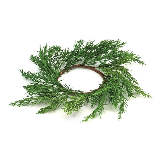 Plain Cedar Candle Ring