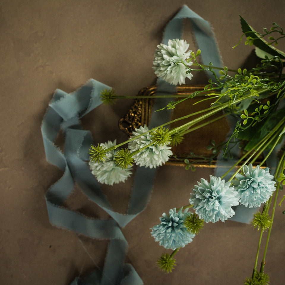 LIGHT BLUE POM POM BUNDLE