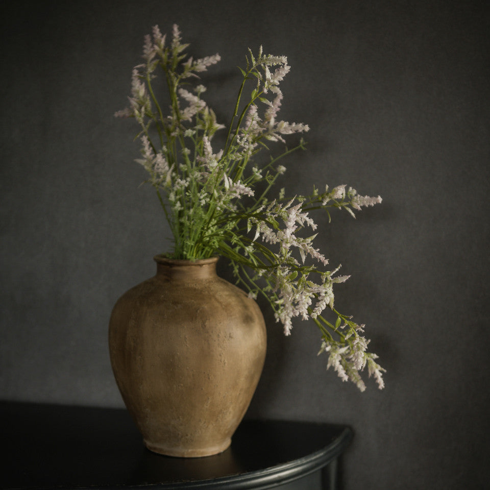 PURPLE FEATHER CONE SPRAY