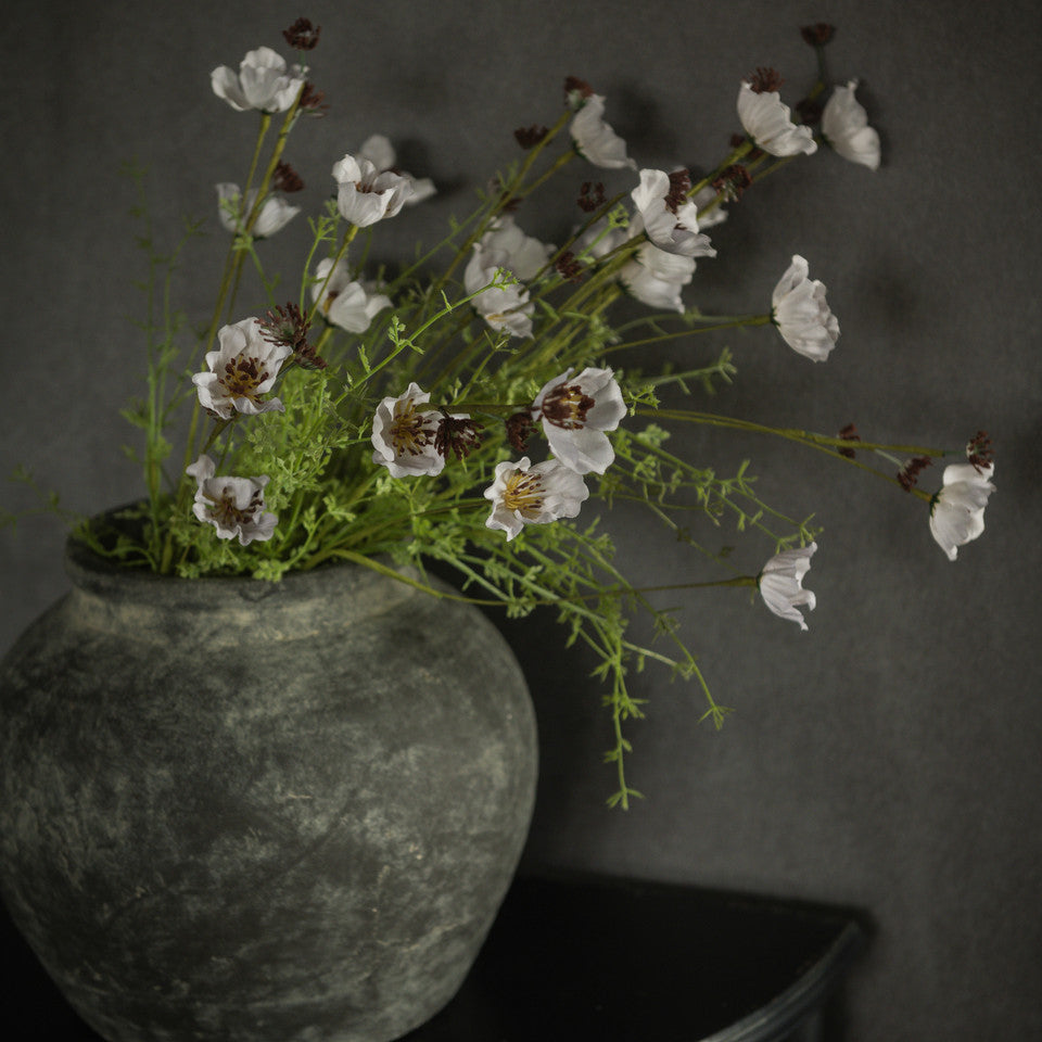 DUSTY BLUE WILDFLOWER SPRAY