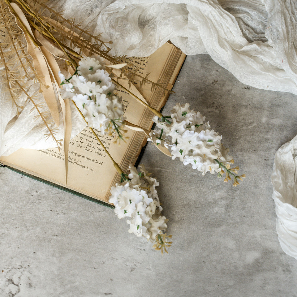 GREY CONE WILDFLOWER SPRAY