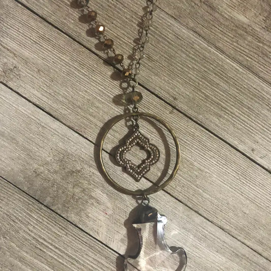 Plaza Chandelier Necklace