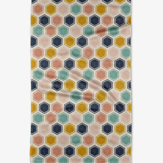 Pollen Patchwork Tea Towel