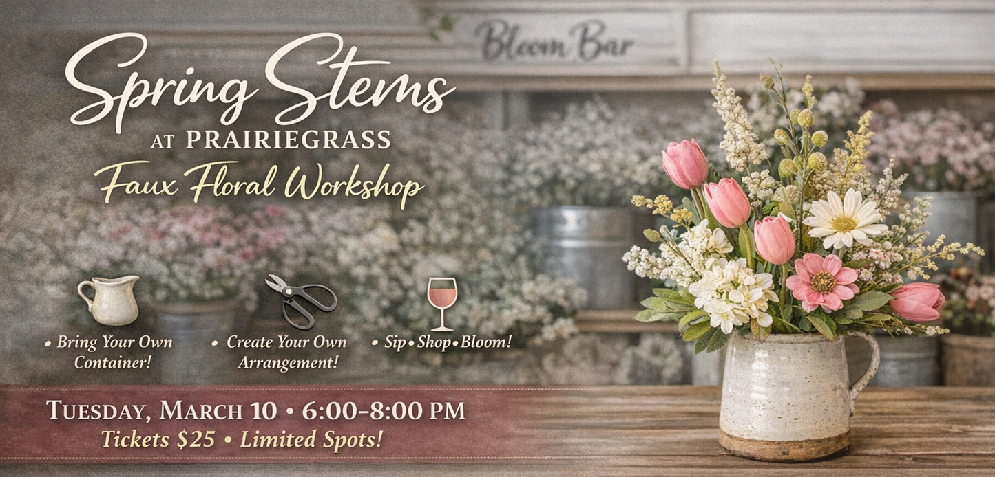 Spring Stems at Prairiegrass