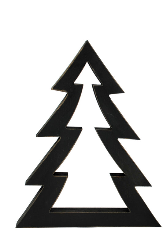 Black Tree Cutout