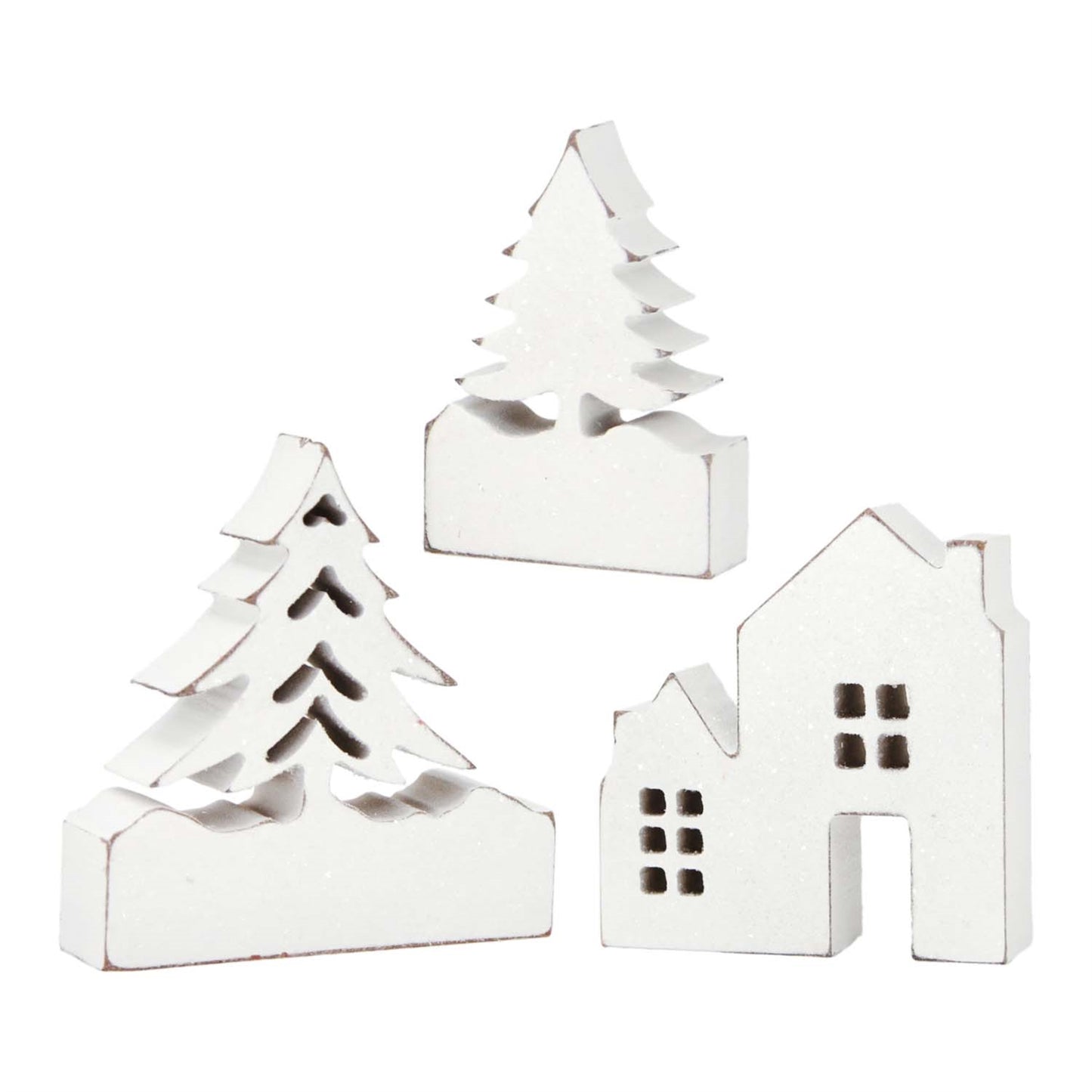 Snowy Village Block - Tree 1
