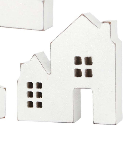 Snowy Village Block - House