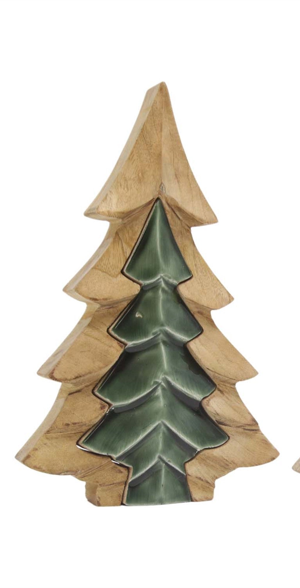 Whispering Winter Enamel Puzzle Tree