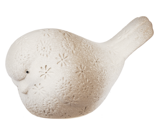 Rustic Embossed Design Bird