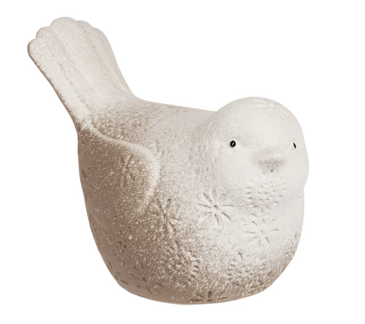 Rustic Embossed Design Bird