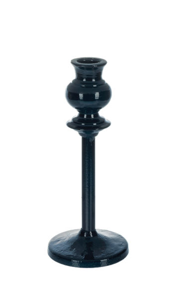 Blue Taper Holder