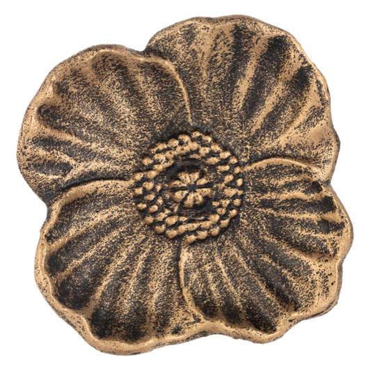 Flower Trinket Dish - Bronze