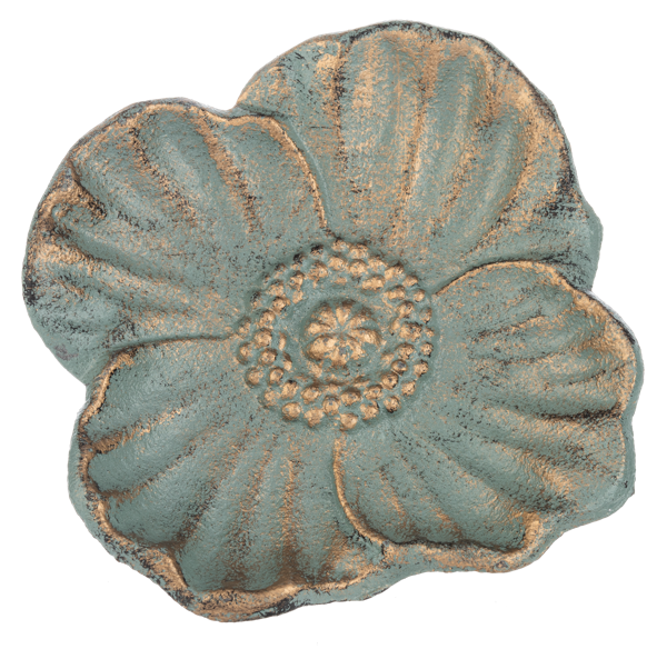 Flower Trinket Dish - Green