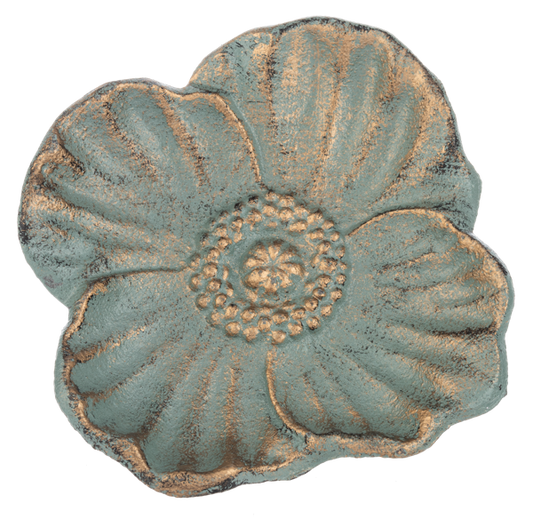 Flower Trinket Dish - Green