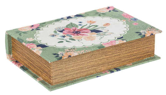 Cottagecore Floral Book Decor