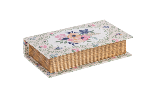 Cottagecore Floral Book Decor