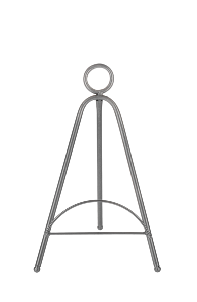Plate Stand with Round Handle