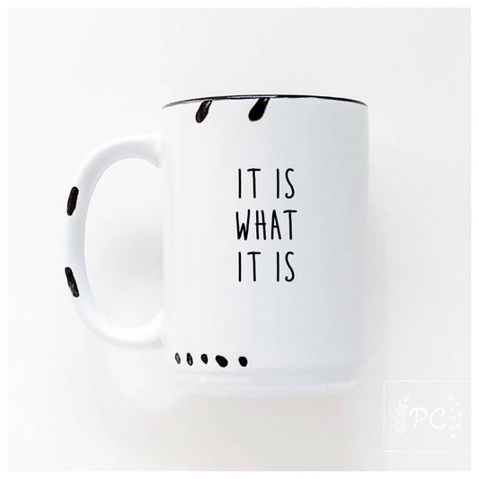 It is what it is: WhIte