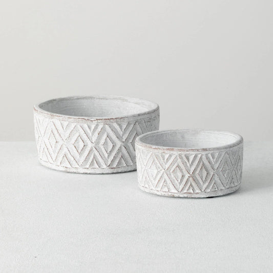 MODERN WHITE PLANTER