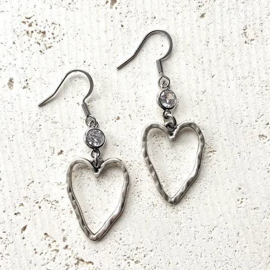 Artisan Heart Earrings