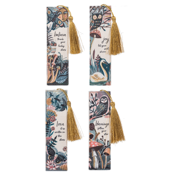 Embroidered Beautiful Dreamer Message Bookmarks