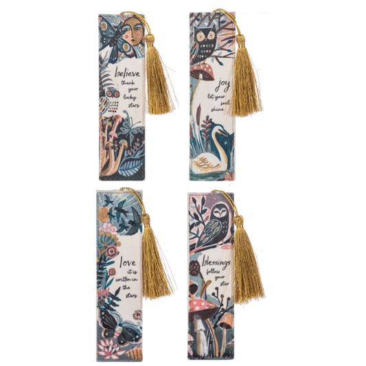 Embroidered Beautiful Dreamer Message Bookmarks