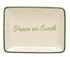 Stoneware Dish w/ Holiday Words