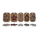 Stainless Steel Holiday Cookie Cutters